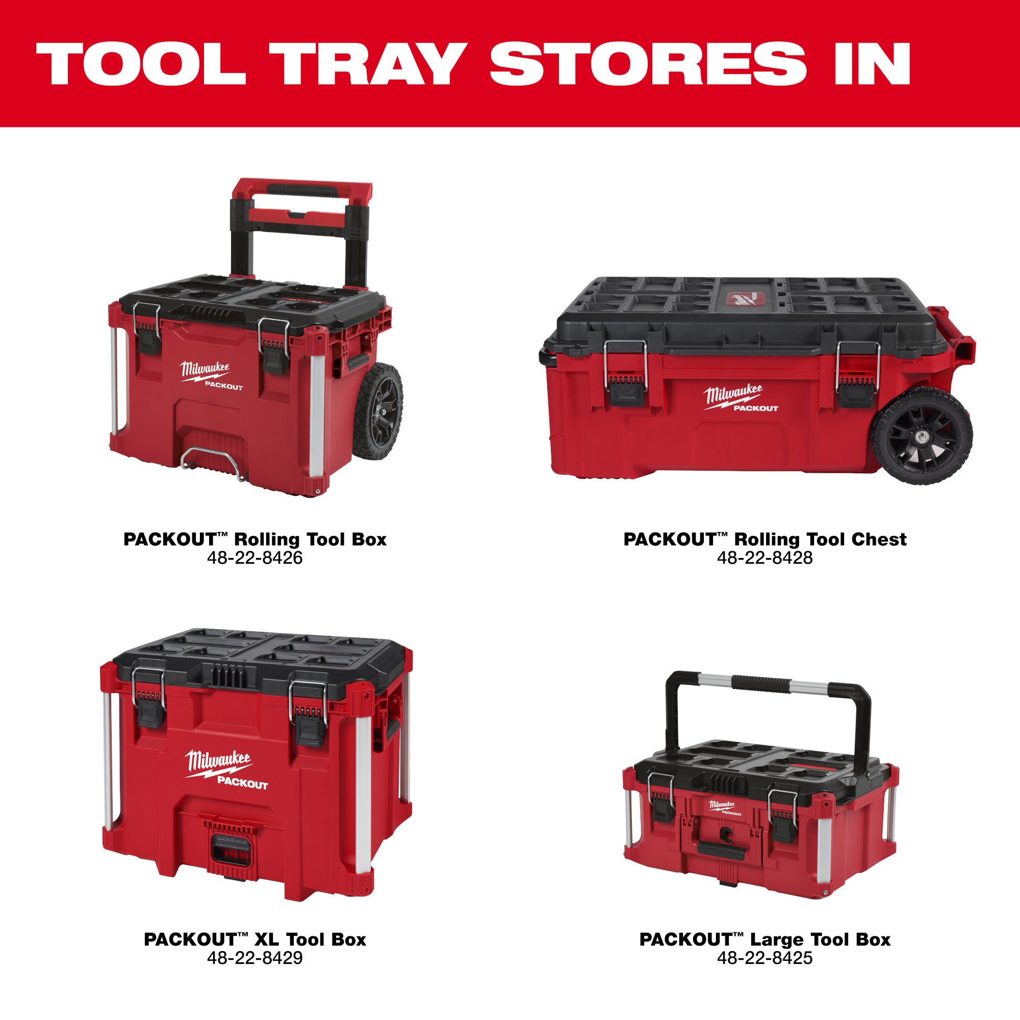 Milwaukee PACKOUT 22 in. Large Tool Box 