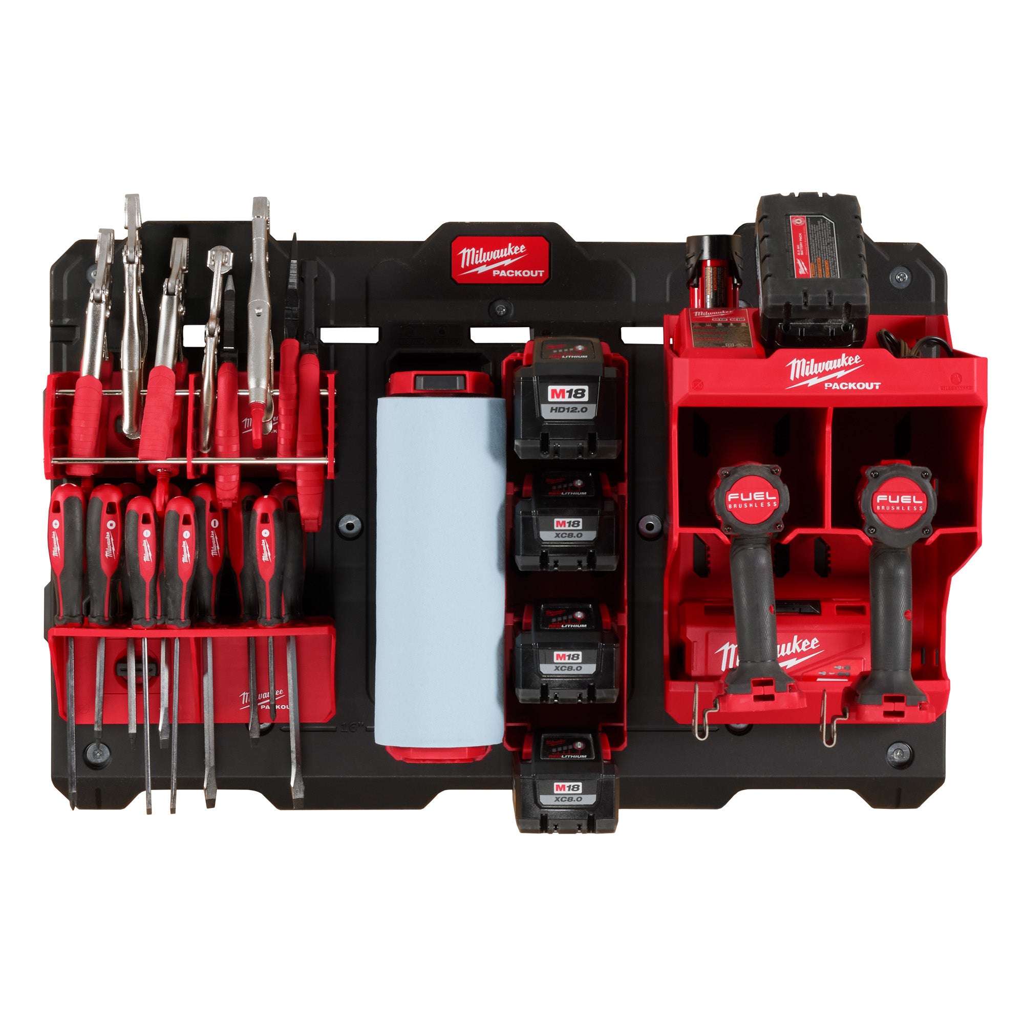 Tool Storage - Milwaukee M18 Fuel Framing Nailer Wall Mount for