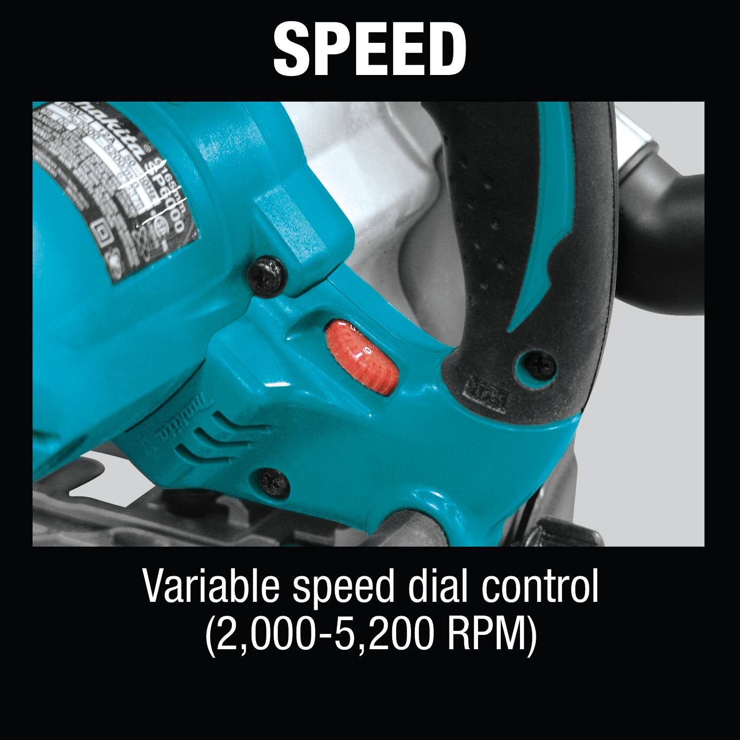 Makita SP6000J 6‑1/2" Plunge Circular Track Saw w/ Stackable Tool Case — 