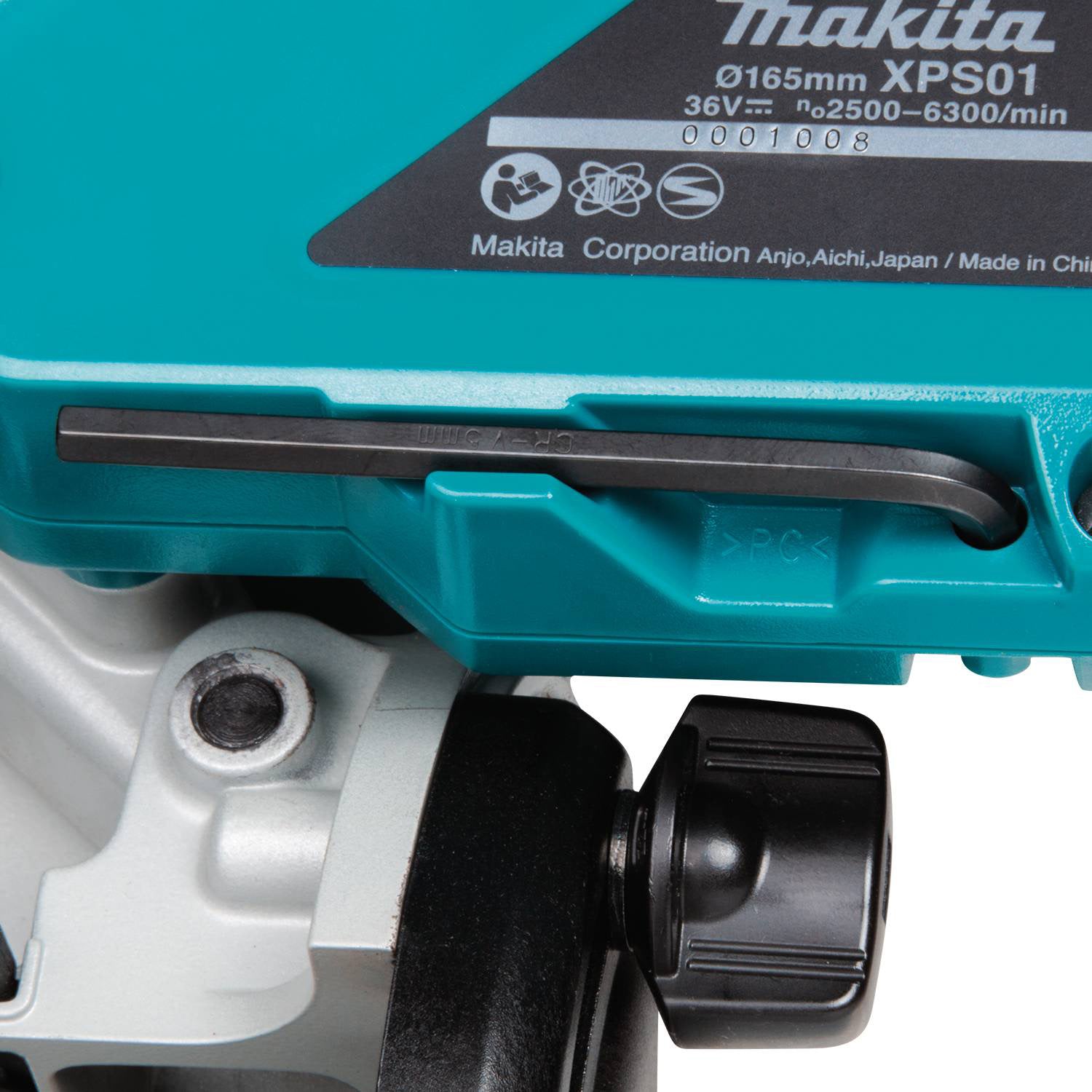 Makita XPS02ZU 18V X2 LXT Lithium-Ion (36V) Brushless Cordless 6-1 2" Plunge Circular Saw, with AWS, Tool Only - 3